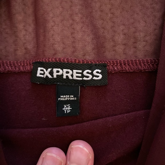 2/$19 Express Flutter Sleeve Top - Picture 4 of 5